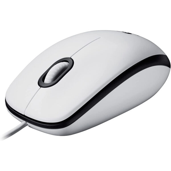 Logitech M100 Ratón con cable 1000DPI  Blanco (NUEVO)