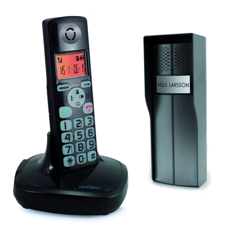 Teléfono Digital inalámbrico Avidsen 102193 Negro