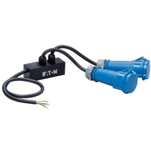 Cable de transmisión RACK Eaton CBL2OUT32 Negro 0,75 m IEC 309