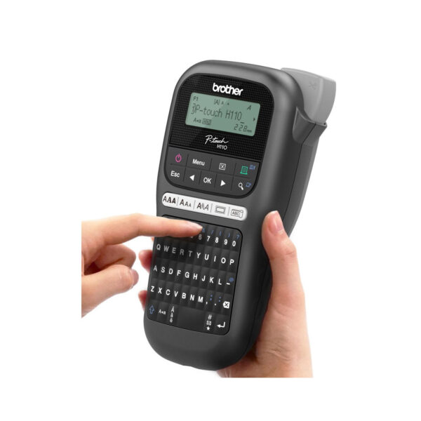 Rotuladora electrónica de mano Brother PTH110TA1 Usada **Sin embalaje original** - Imagen 2