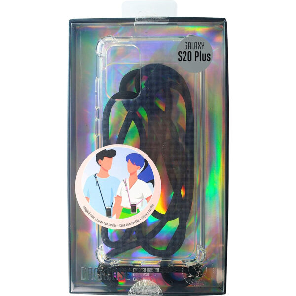 Funda Muvit Life para Samsung Galaxy S20 Plus con colgante transparente - Imagen 2