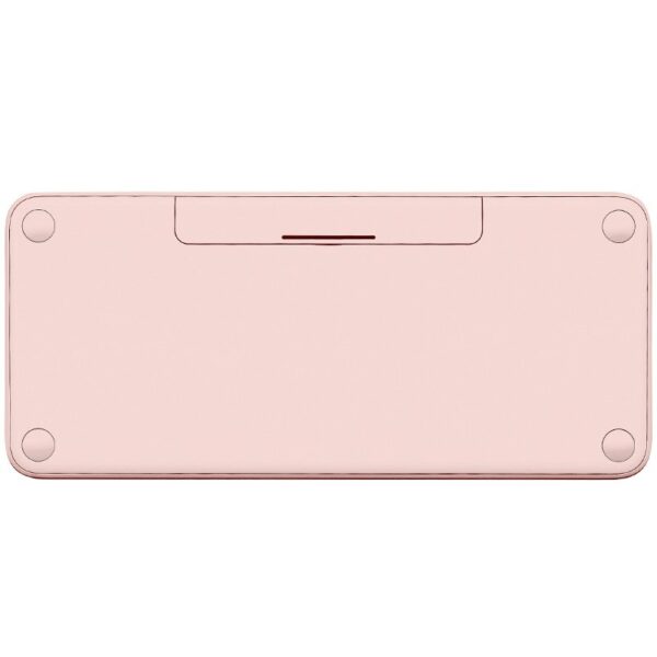 Teclado Bluetooth Multi-Dispositivo Logitech K380 Rosa en español (ñ) - Imagen 4