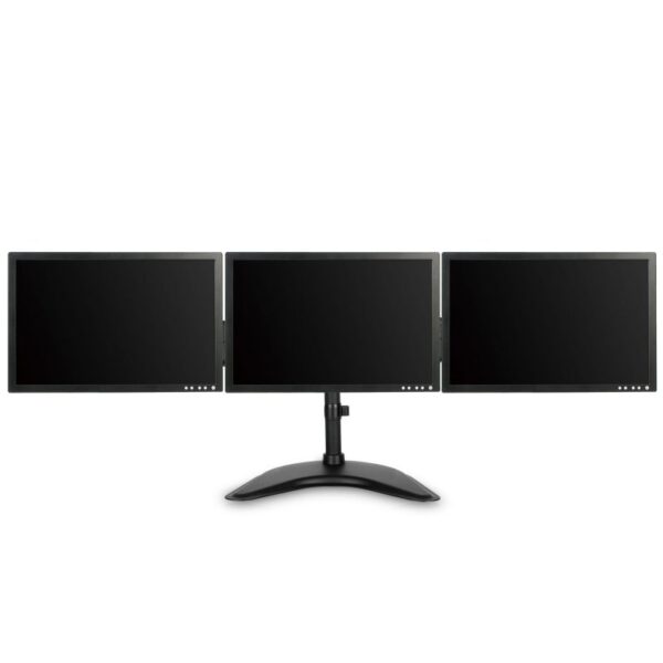 Soporte V7 DS1FST-1E Sobremesa para 3 Monitores 10''/27'' VESA 100x100 Max 8 Kg - Imagen 5