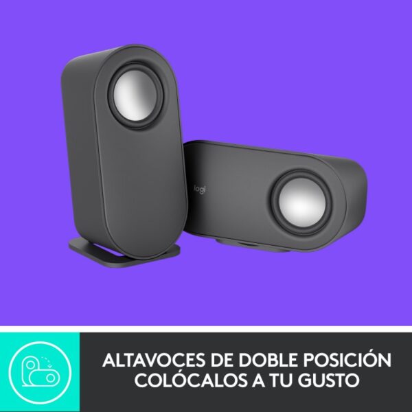 Logitech Z407 Bluetooth Altavoces para Ordenador con Subwoofer Usado  **No suena el subwoofer, los satelites si, pero el subwoofer no emite sonido.** - Imagen 6