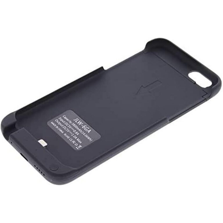 Funda Carga con batería externa para Apple iPhone iPhone 6/6S 3800Mah Negro