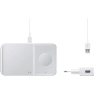 Cargador Inalámbrico Samsung Wireless Charger Duo Blanco