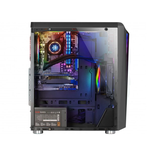 Caja de Ordenador Mars Gaming ATX MCL BLACK DUAL Glass RGB **Tiene diversos golpes** - Imagen 5