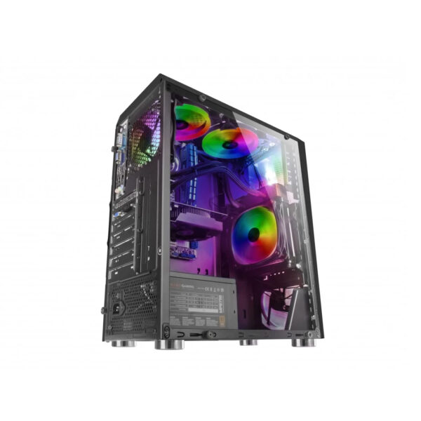 Caja de Ordenador Mars Gaming ATX MCL BLACK DUAL Glass RGB **Tiene diversos golpes** - Imagen 7