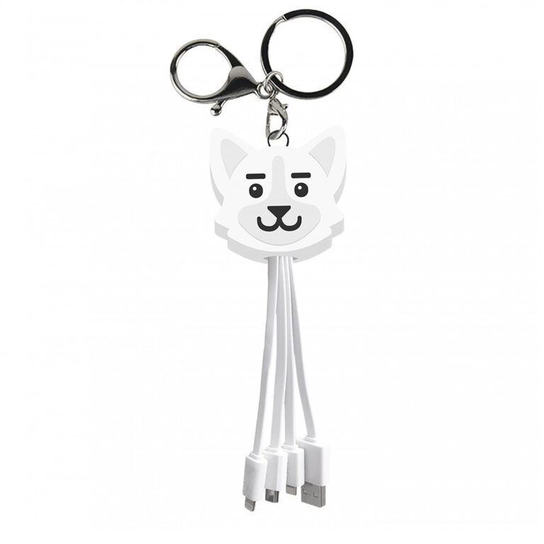 Cable Yello Koko Dog 3 en 1 USB A/micro USB y USB C y Light.. 0.15m