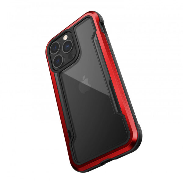 Funda X-Doria Raptic Shield Pro compatible con Apple iPhone 13 Pro roja