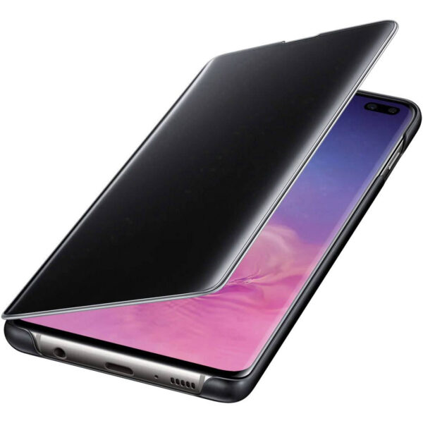Funda original Samsung Clear View para Samsung Galaxy 10 Plus negra - Imagen 2