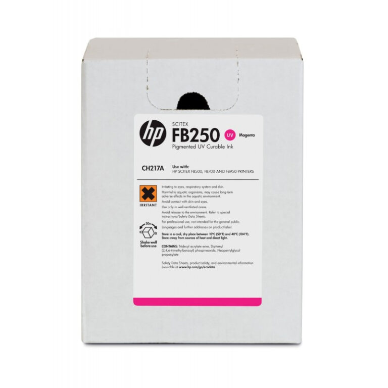 Tinta Scitex HP FB250 magenta de 3 litros