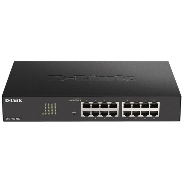 D-Link DGS-1100-16V2 Switch Smart 16 Puertos Gigabit