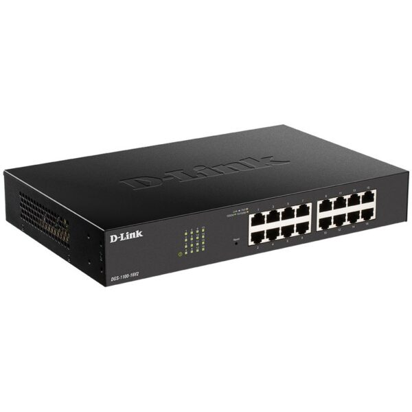 D-Link DGS-1100-16V2 Switch Smart 16 Puertos Gigabit - Imagen 2
