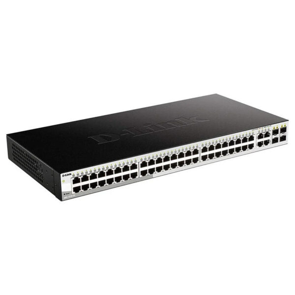D-Link DGS-1210-52 Switch Smart 48 Puertos Gigabit + 4 Puertos Combo SFP