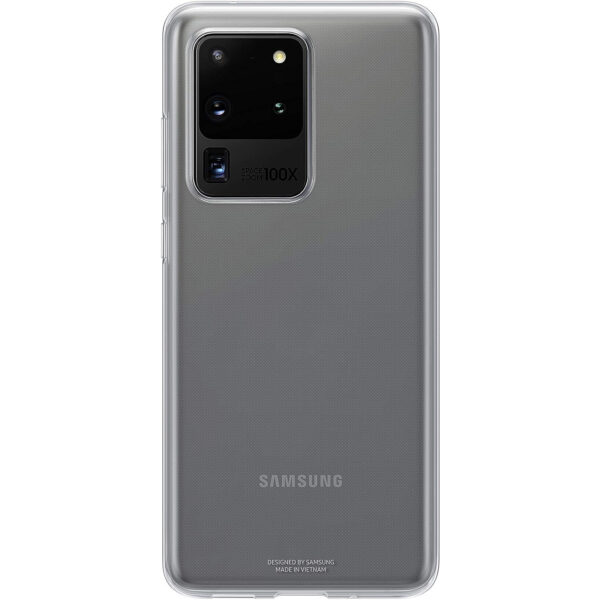 Funda original Samsung para Samsung Galaxy S20 Ultra transparente