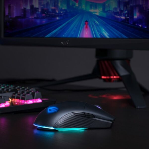 Ratón Gaming Asus ROG Pugio II Inalámbrico RGB 16000 DPI Usado *Sin emb. orig.* - Imagen 8