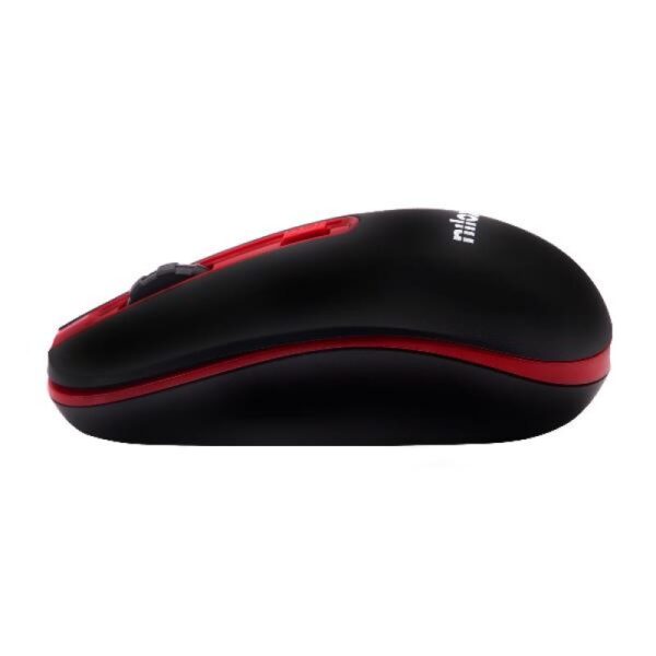 Nilox Ratón Óptico Inalámbrico 1600 DPI Rojo - Imagen 3