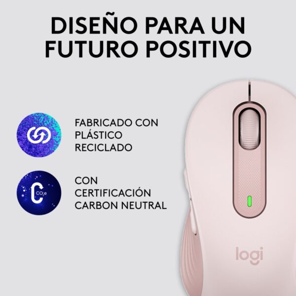 Ratón Óptico Inalámbrico Logitech Signature M650 L 2000DPI Usado **Sin embalaje original** - Imagen 5