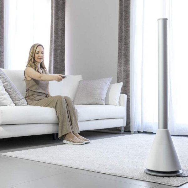 Ventilador de Torre sin Aspas Cecotec EnergySilence 9800 Skyline Bladeless Usado **No incluye mando ni manual, se gestiona desde el panel táctil del frontal.** - Imagen 5