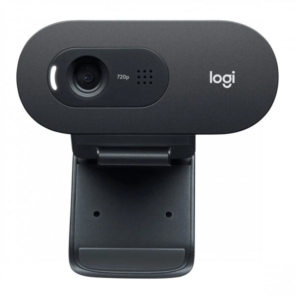Logitech C505e Webcam HD 720p con Micrófono de Gran Alcance.