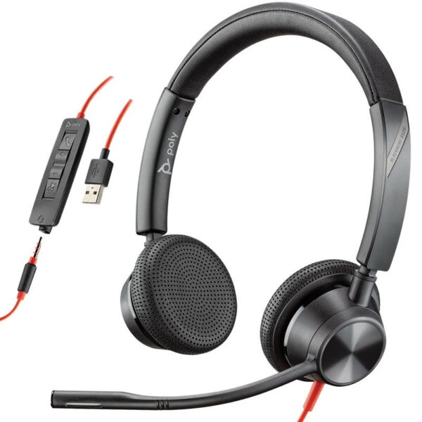 Auriculares Plantronics Blackwire 3325 USB-A *Embalaje dañado producto nuevo*