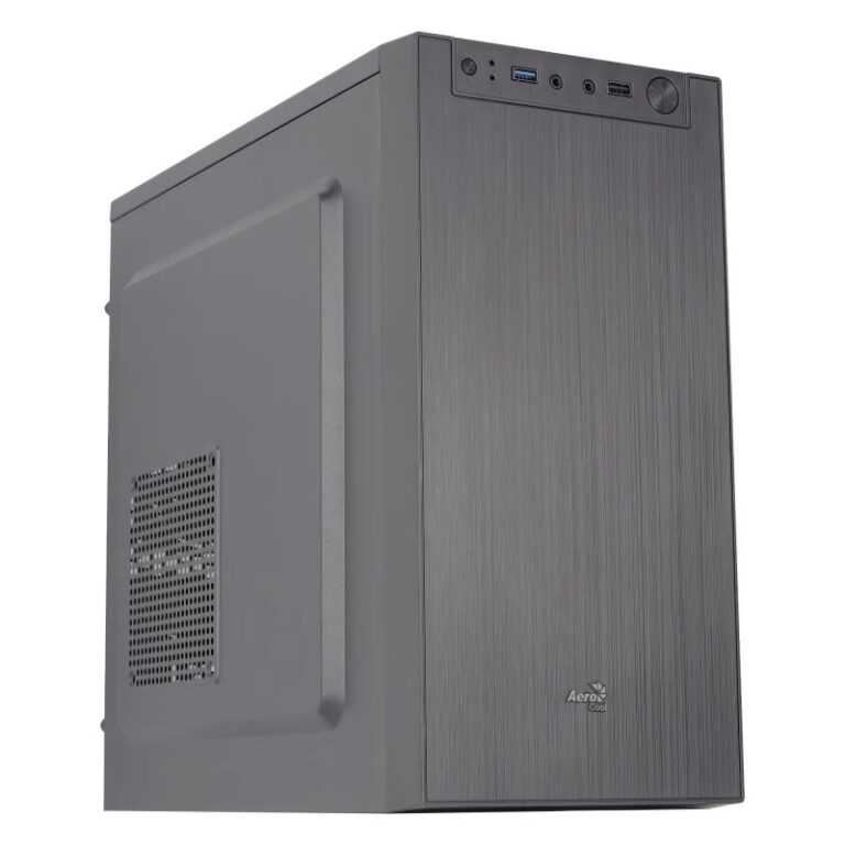 Caja ordenador Aerocool CS108BKV1 USB 3.0 Negro **Tiene un golpe en la parte trasera.**