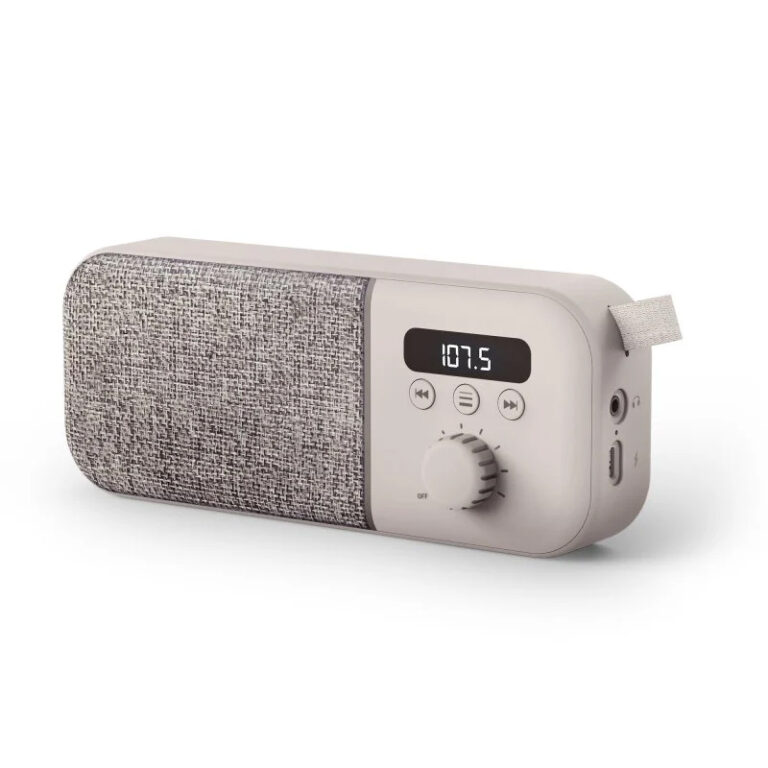 Radio Energy Sistem Fabric Box Portátil Crema