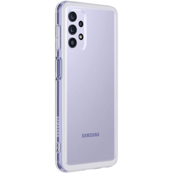 Funda Original Samsung Soft Clear Cover para Samsung Galaxy A32(5G) transp.Usada - Imagen 2