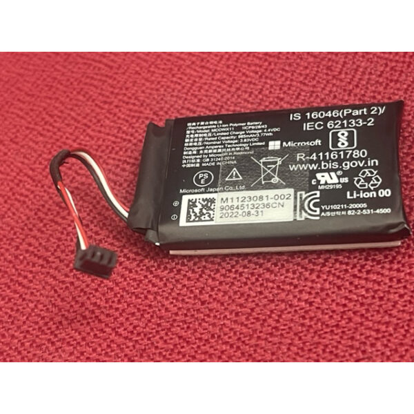 Batería original para auriculares Wireless Headset Xbox 3.83VDC 985mAh/3.77Wh - Imagen 2