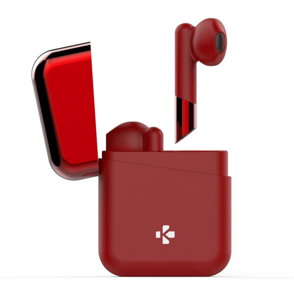 Auriculares Mykronoz True Wireless ZeBuds rojo (NUEVO) - Imagen 4