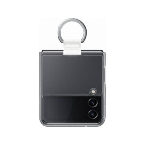 Funda original Samsung para Samsung Galaxy Z Flip 4 Anillo Transparente Usada
