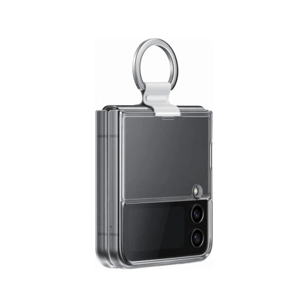 Funda original Samsung para Samsung Galaxy Z Flip 4 Anillo Transparente Usada - Imagen 2