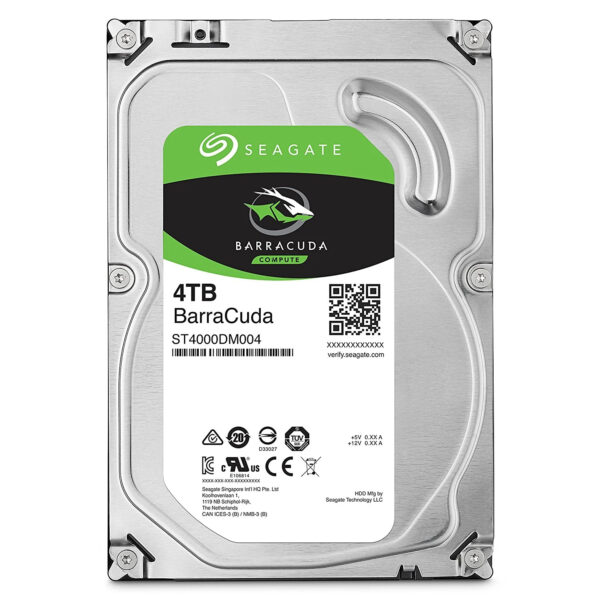 Disco Duro Seagate BarraCuda ST4000DM004 3.5" 4TB SATA3
