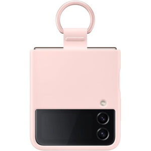 Funda original Samsung para Samsung Galaxy Z Flip 4 con Anillo Rosa Usada