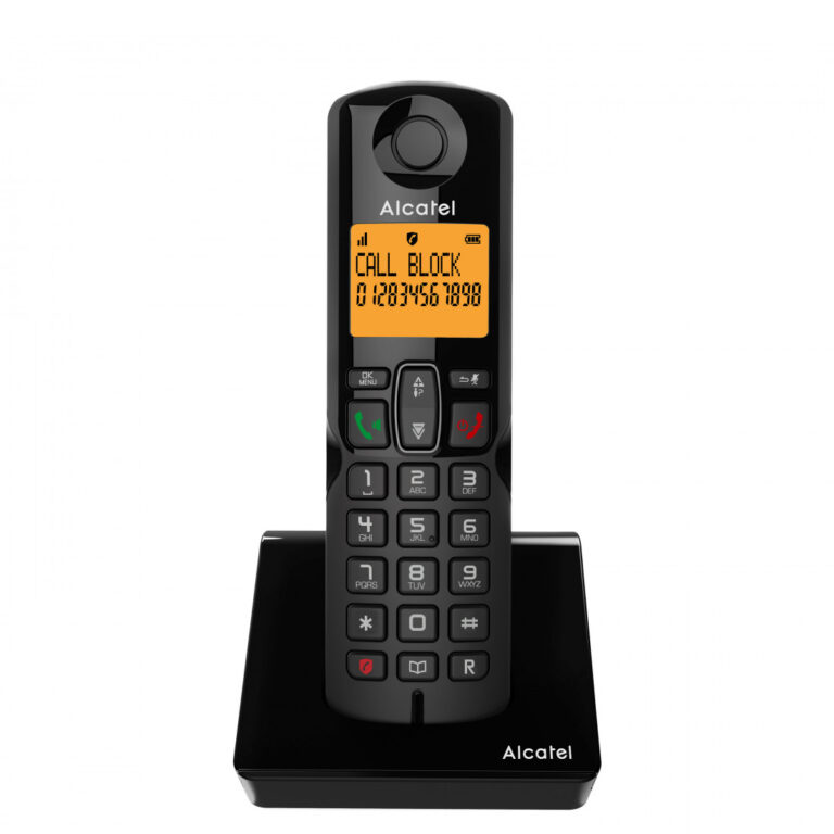 Teléfono Inalámbrico Alcatel S280 EWE - Negro
