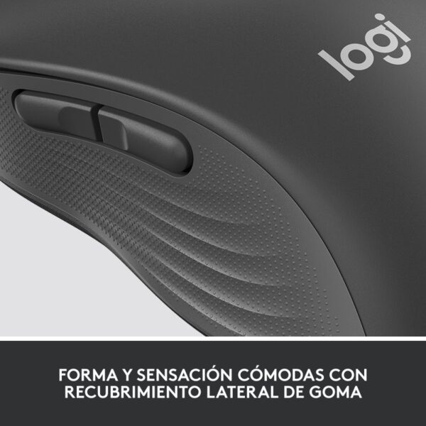 Ratón Logitech Signature M650 L Óptico Inalámbrico 2000DPI Gris Usado *Sin emb.* - Imagen 9