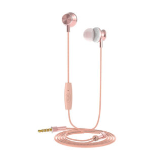 Auriculares estéreo Muvit M1I3.5mm oro rosa