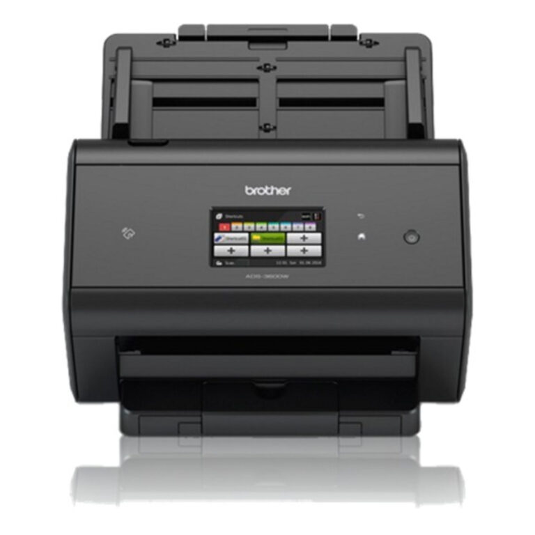 Escaner Brother ADS-3600W Departamental Doble Cara NFC Color Negro Usada