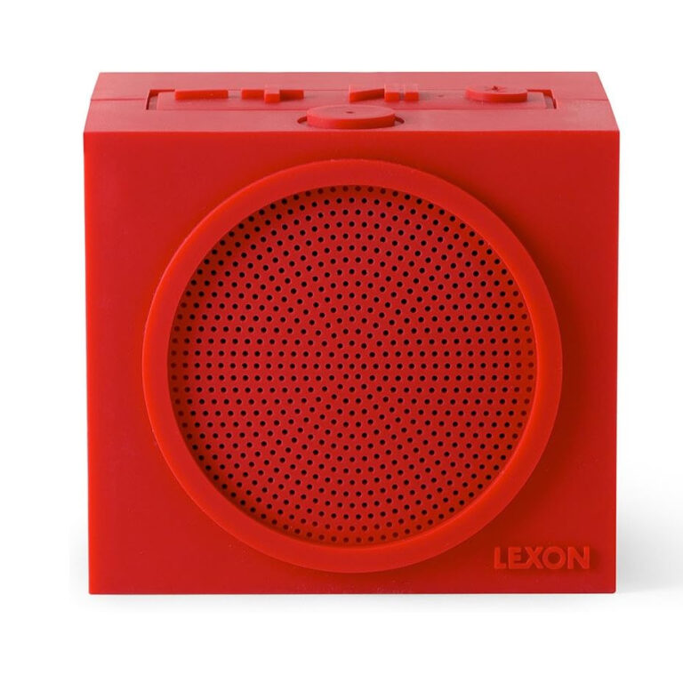 Altavoz Bluetooth Lexon Tykho Rojo