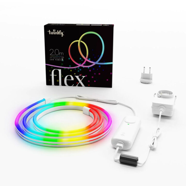 Twinkly Flex - Tubo de Luz LED Flexible con 200 LEDs 2 metros Interior