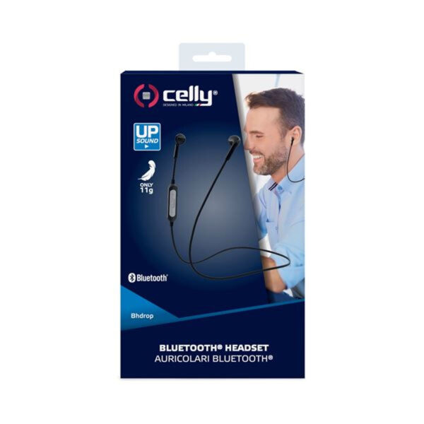 Auriculares deportivos Celly BHDROPBK Intraurales Bluetooth Negro - Imagen 4