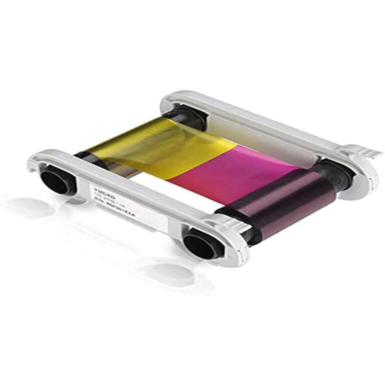 Cinta para impresora matriciales Evolis R5F002EAA color de cinco paneles YMCKO