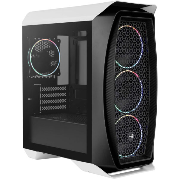Caja de Ordenador Aerocool Aero One Mini Eclipse Cristal Templado RGB Usada