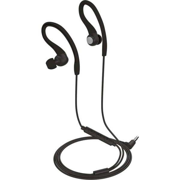 Auriculares de botón Celly UP700 Active Sport y conector de 3,5 mm Negro