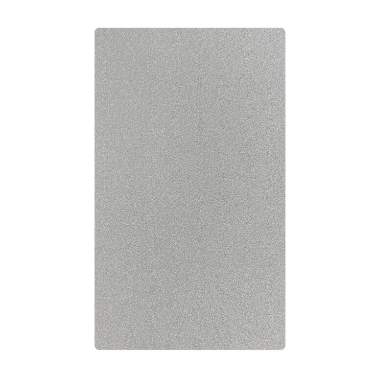Funda Celly PROSKIN - 1 Pieza Piel personalizada Plata Brillante