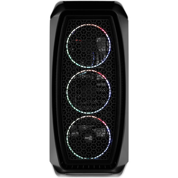 Caja de Ordenador Aerocool Aero One Mini Eclipse Cristal Templado RGB Usada - Imagen 2