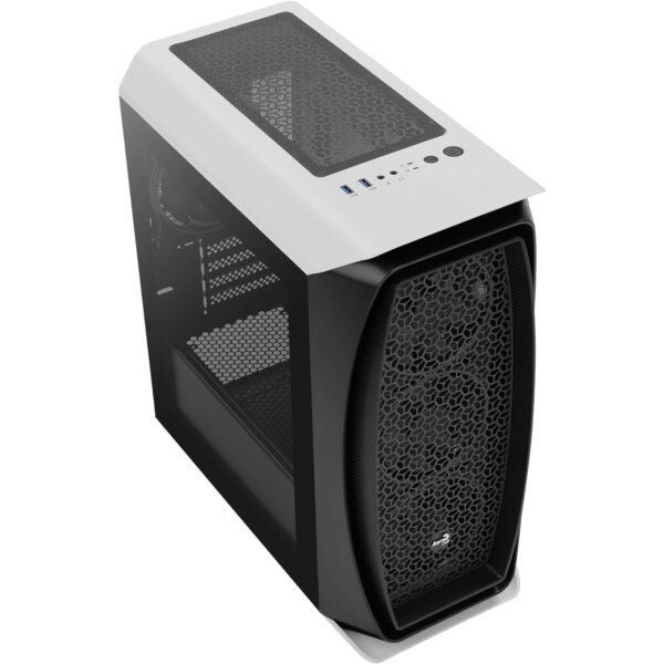 Caja de Ordenador Aerocool Aero One Mini Eclipse Cristal Templado RGB Usada - Imagen 4