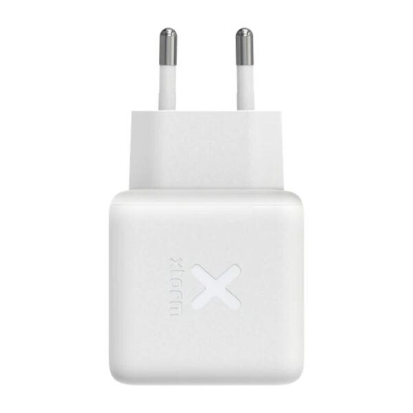 Cargador de pared Xtorm Volt II 30w Tecnología Gan USB-C + USB Compacto Blanco - Imagen 2