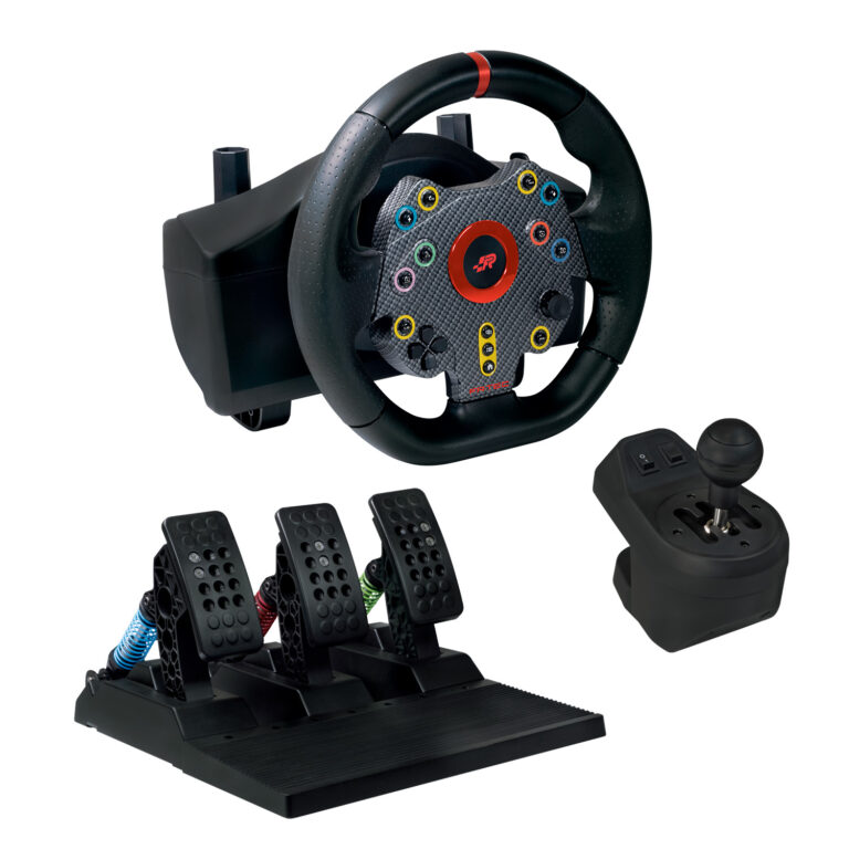 Volante de carreras con Pedales y Cambio FR-TEC GRAND CHELEM RACING WHEEL